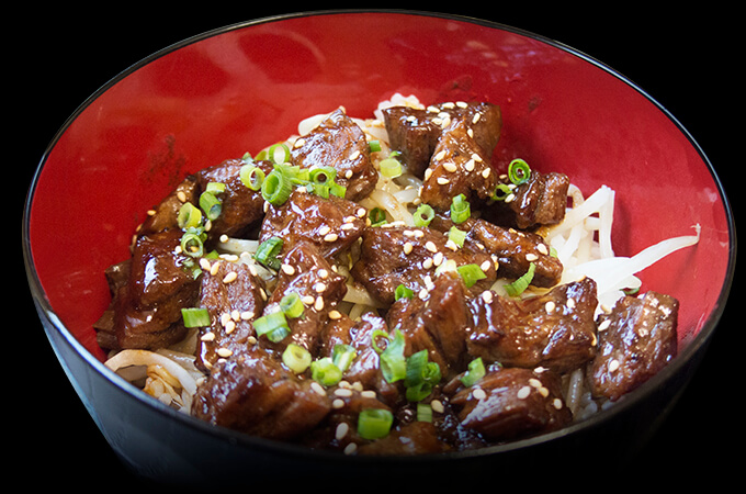 脇田屋特製ハラミ丼